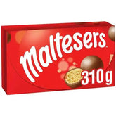 Maltesers Milk Chocolate & Honeycomb Gift Box of Chocolates Fairtrade 310g (Case of 7)  Adomoo